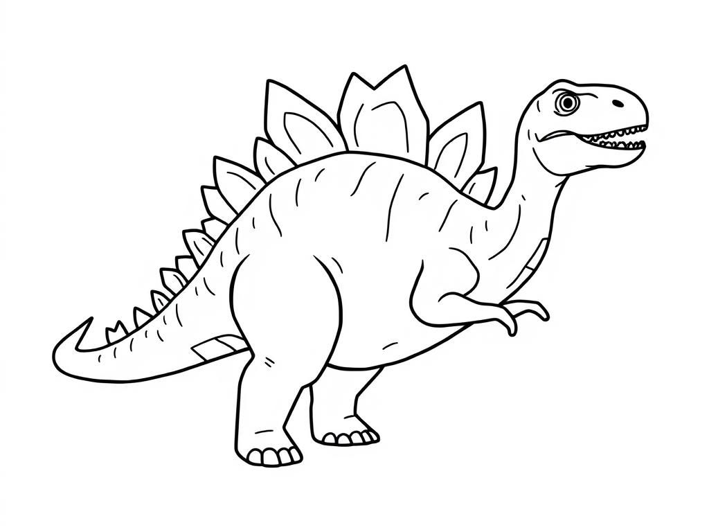 Preview of stegosaurus