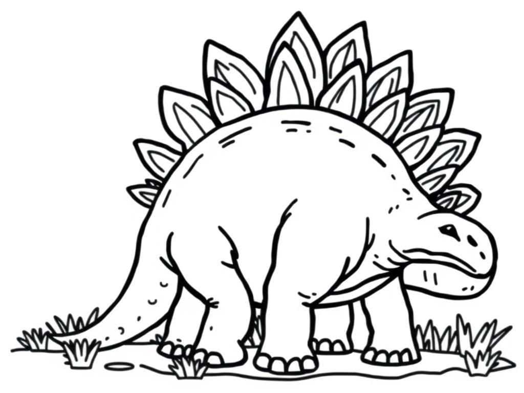 Preview of stegosaurus