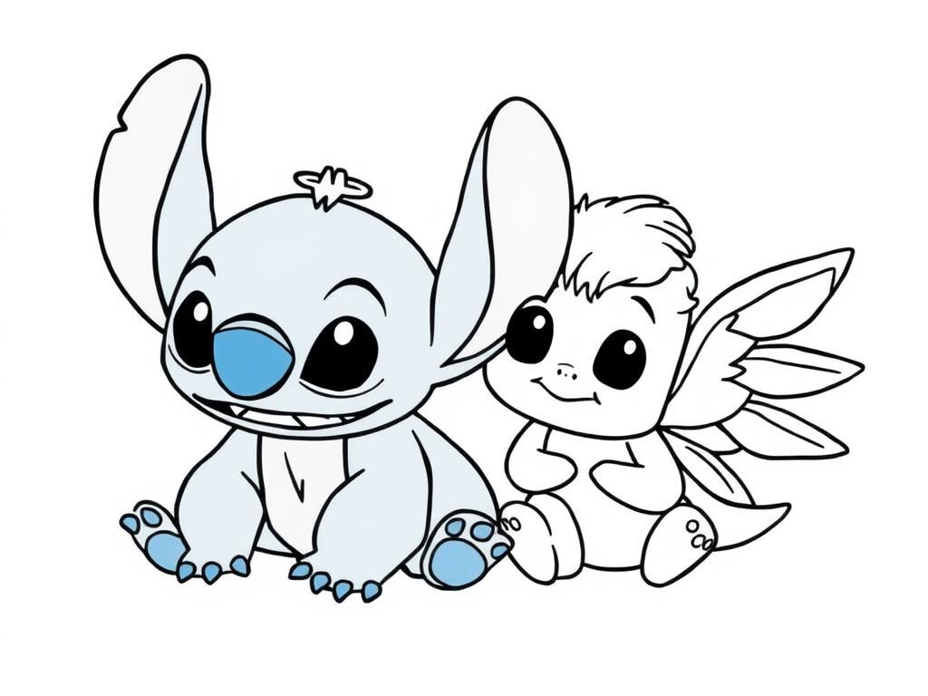 Stitch and Angel