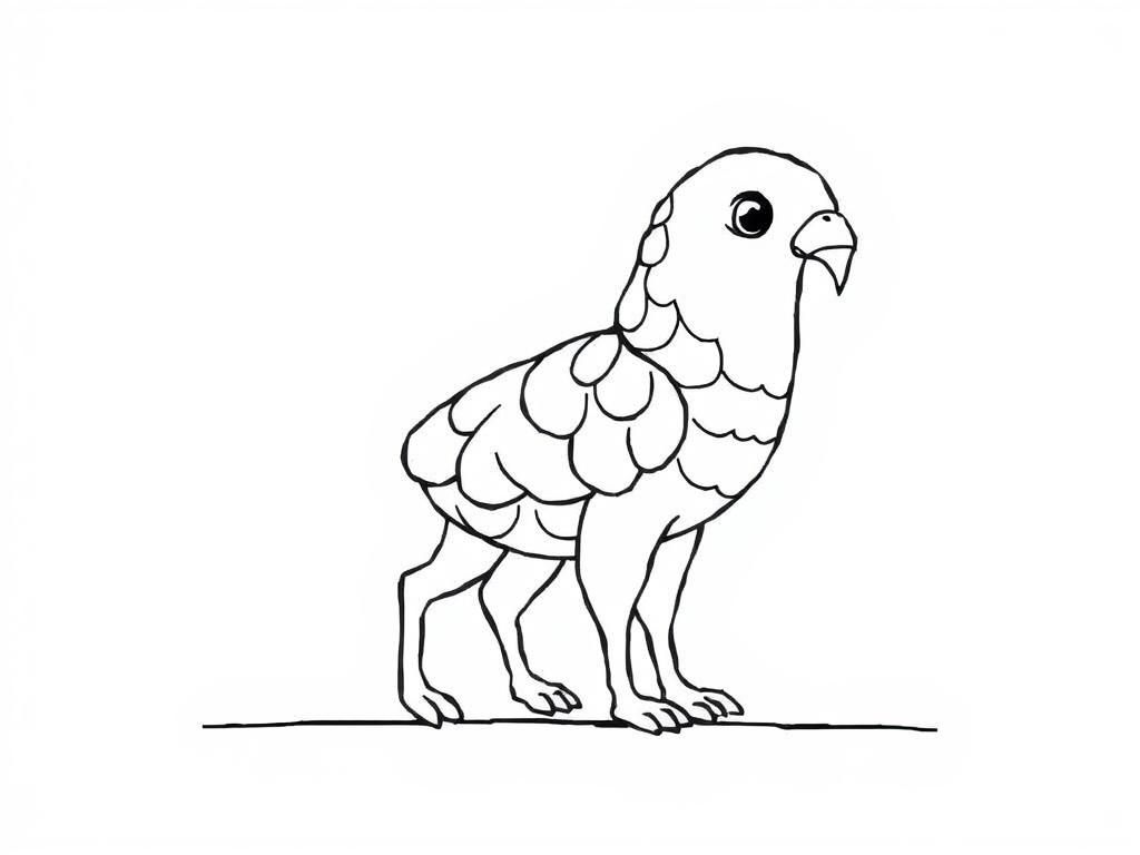 Kleurplaat Vogel - Een leuke en leerzame activiteit voor kinderen