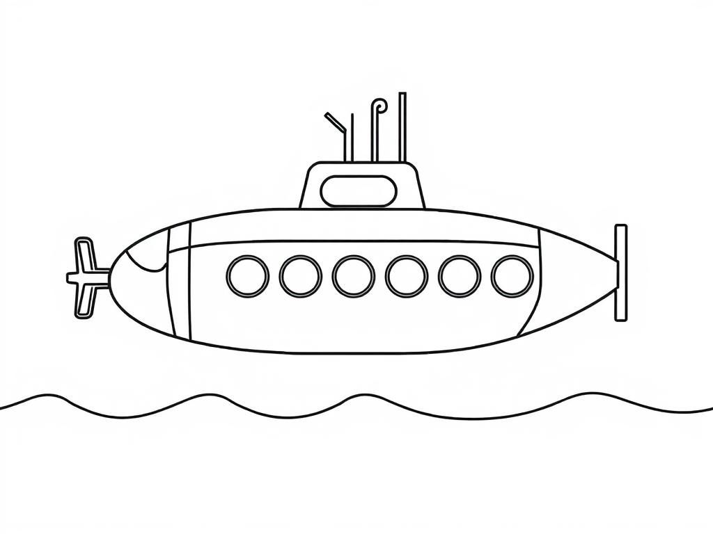 Submarine map