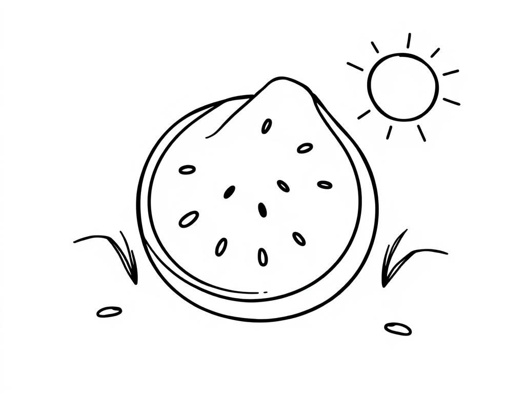 Preview of summer watermelon and sunshine