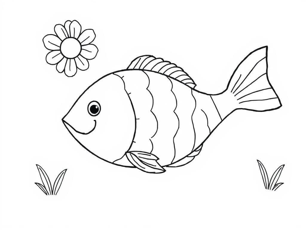 Preview of Summerish coloring page