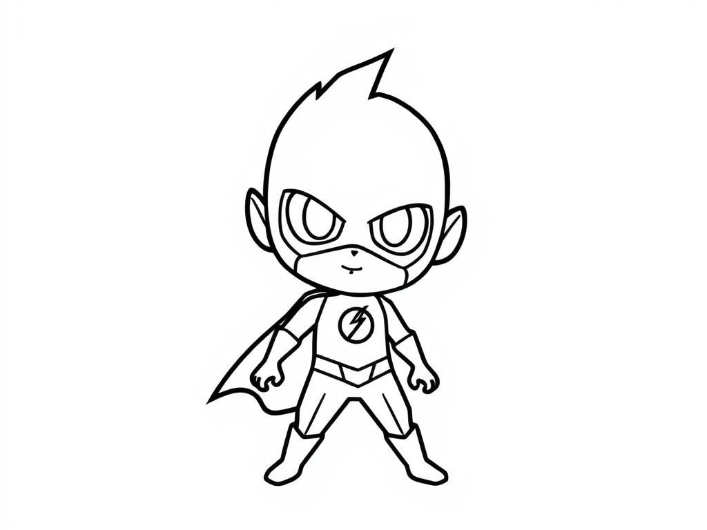 the flash chibi