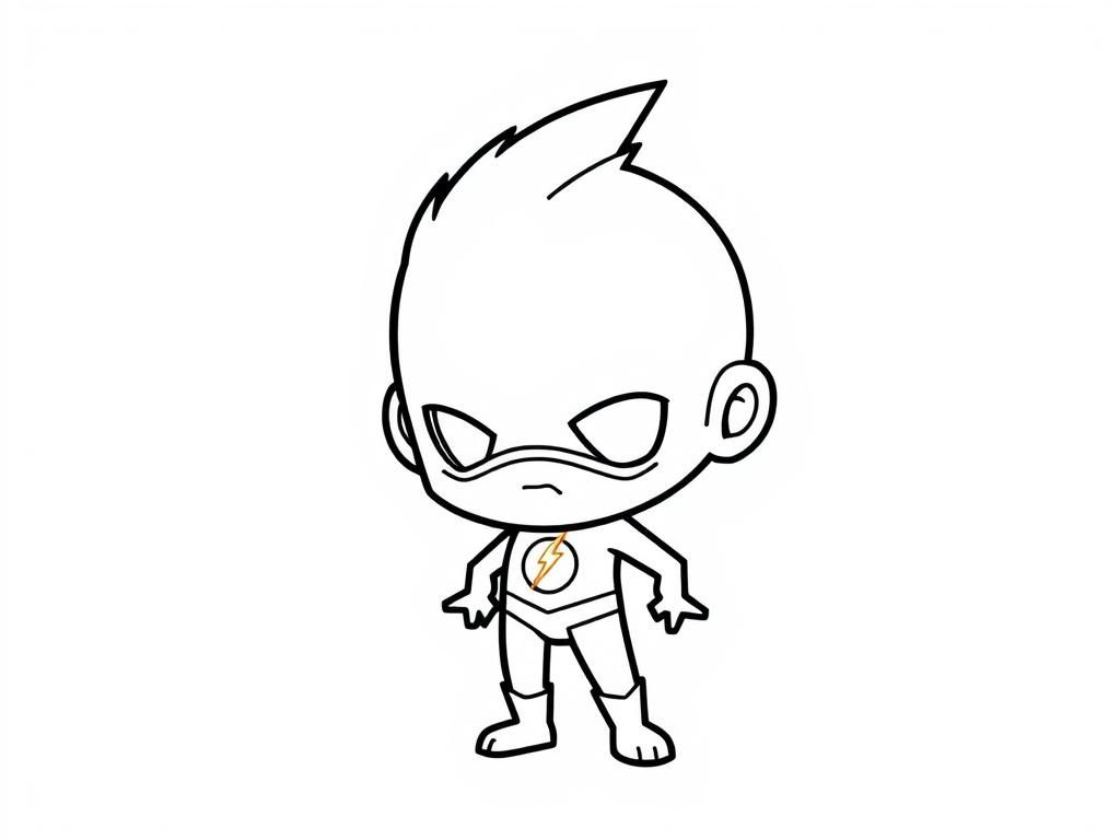 the flash chibi