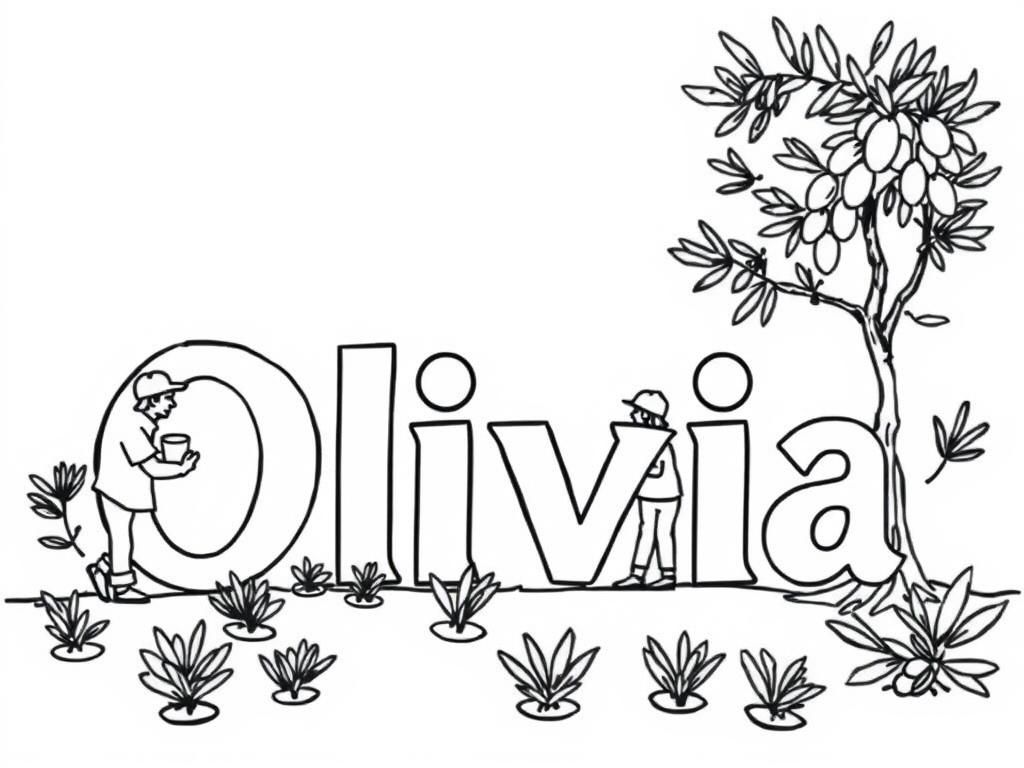 Olivia's Adventure Coloring Page