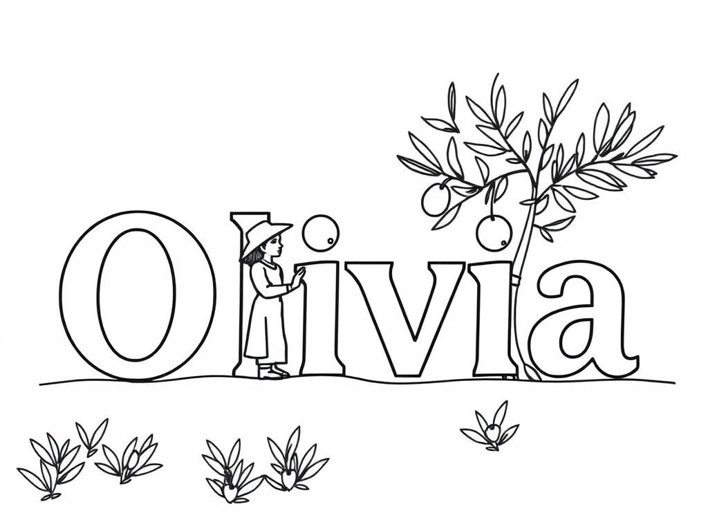 Olivia's Adventure Coloring Page