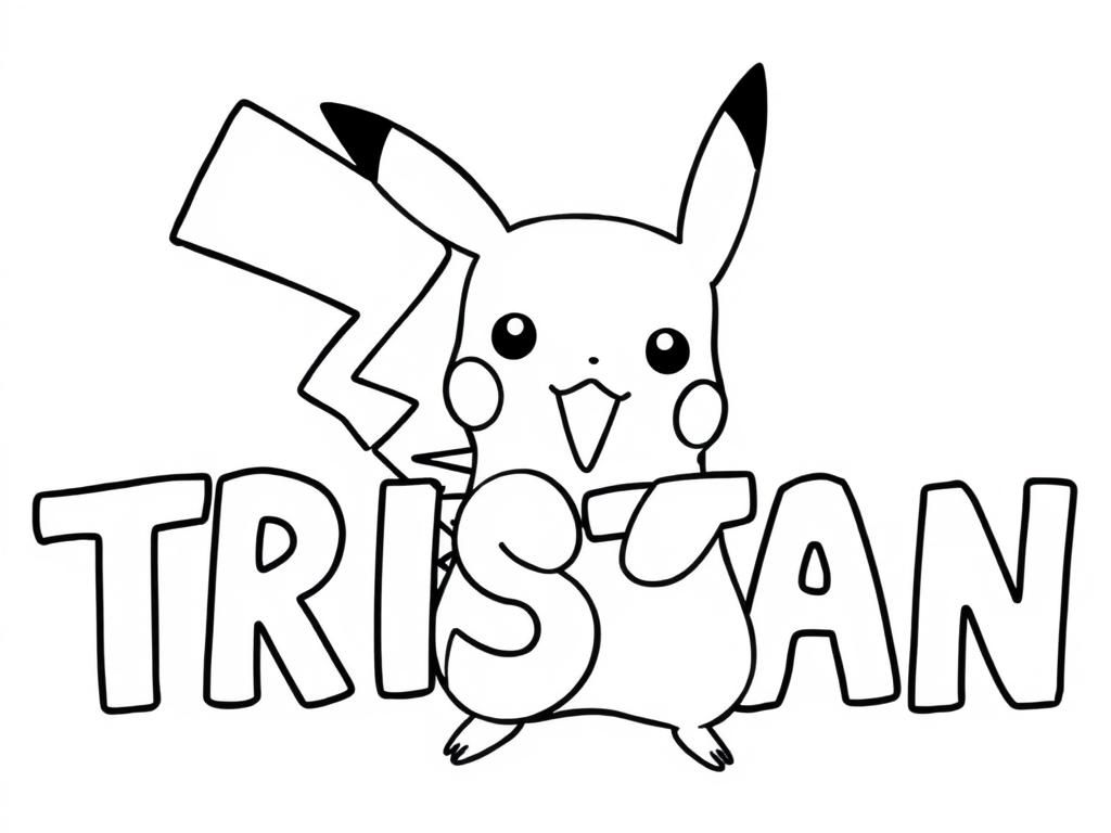 Pikachu Coloring Page: A Fun Adventure for All Ages