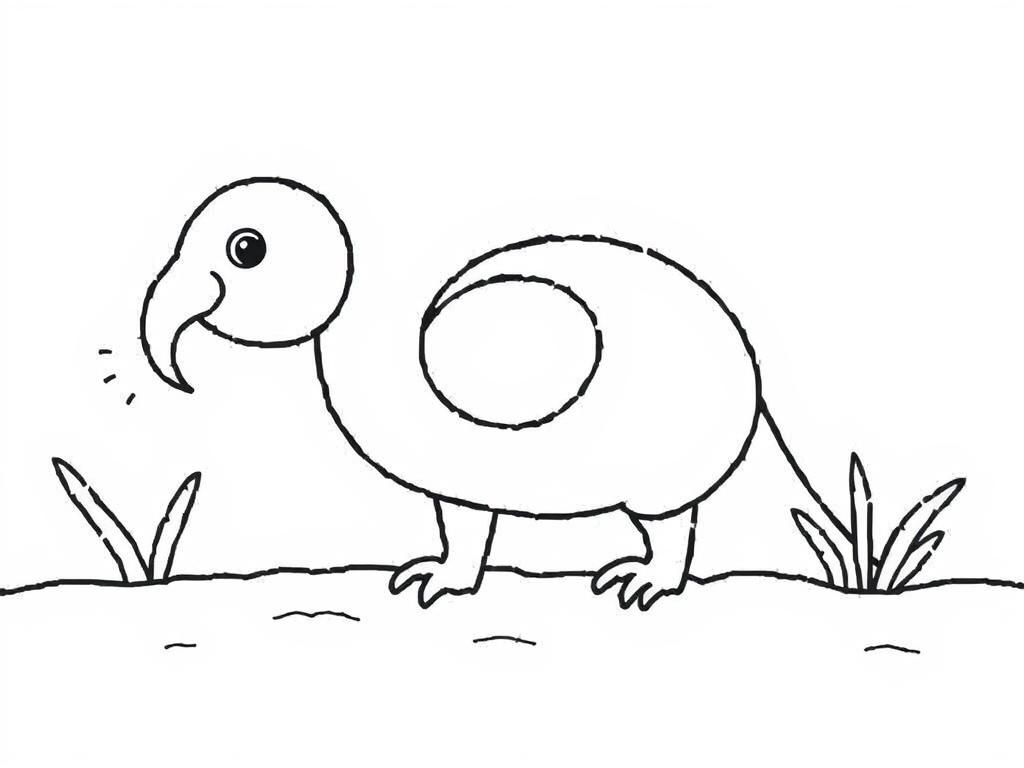 Dinosaur Coloring Page