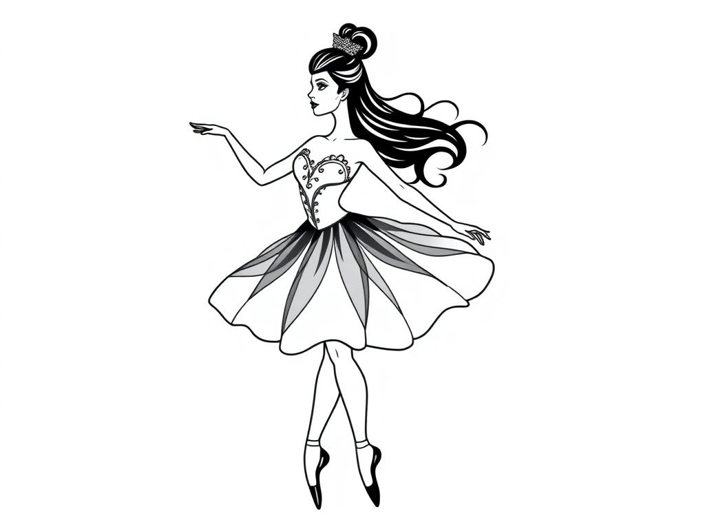 Princess Coloring Page