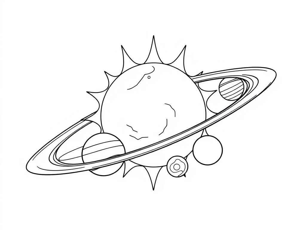 Preview of the sun and the 8 planets of the solar system