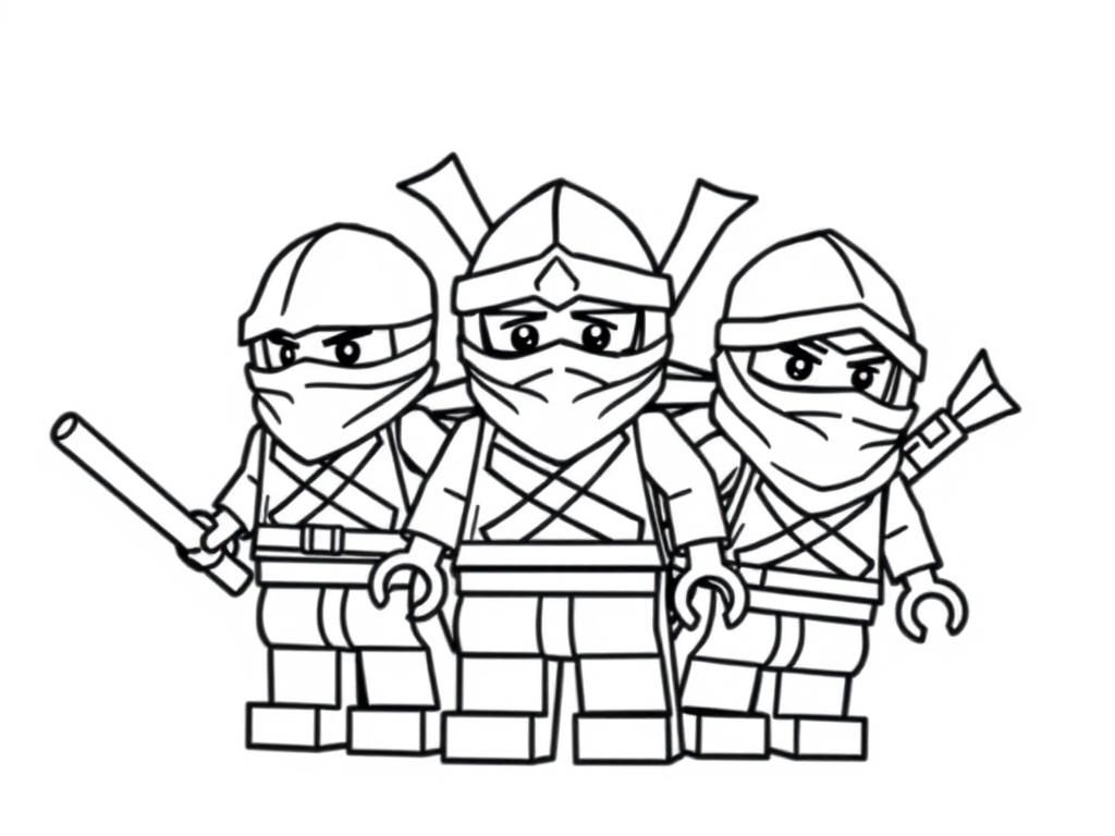 Preview of three ninjagos