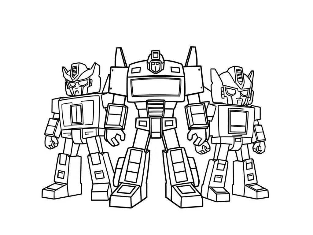 Preview of three simple transformers