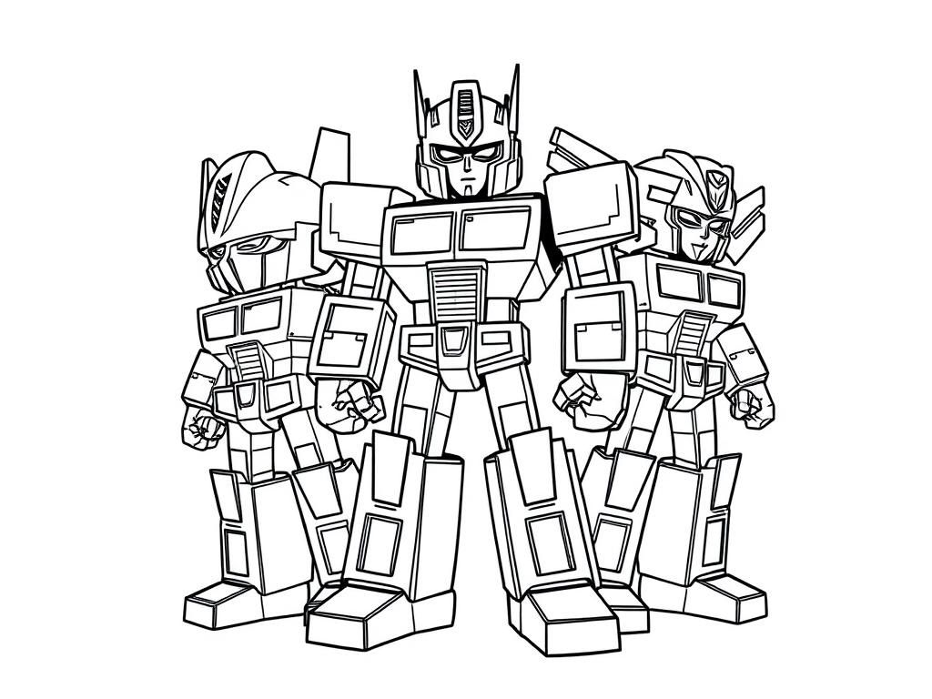 three transformers