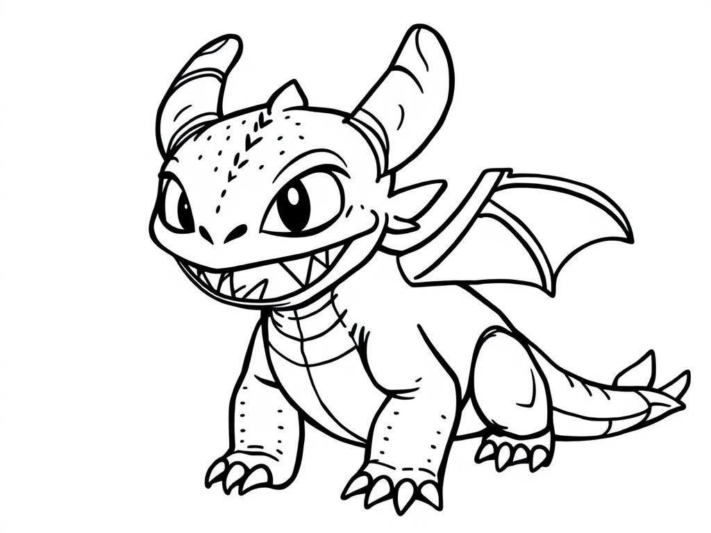 Preview of toothless from how to train your dragon