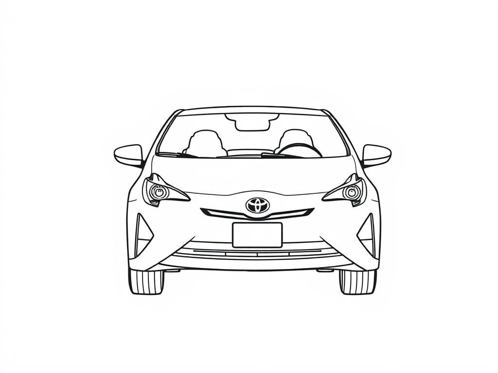 Car Coloring Page