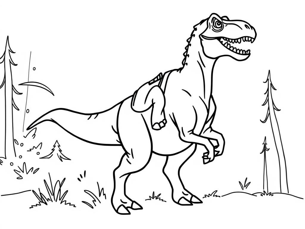 Preview of trex riding a horse