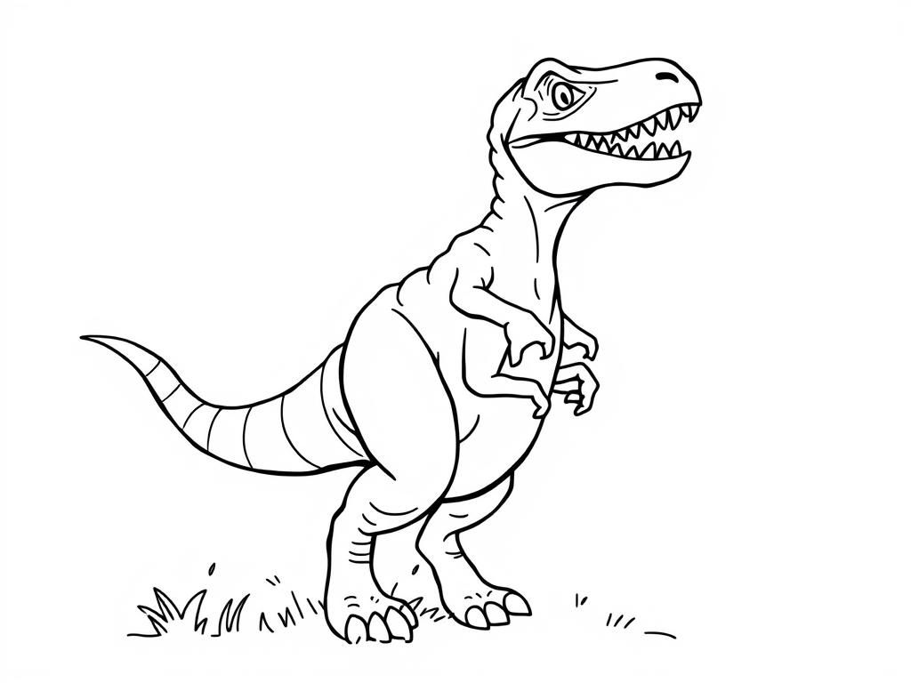 Preview of trex riding a horseback