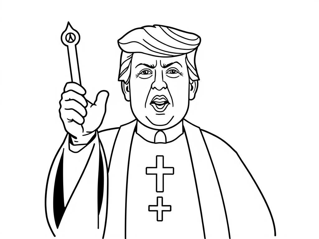 Trump become priest