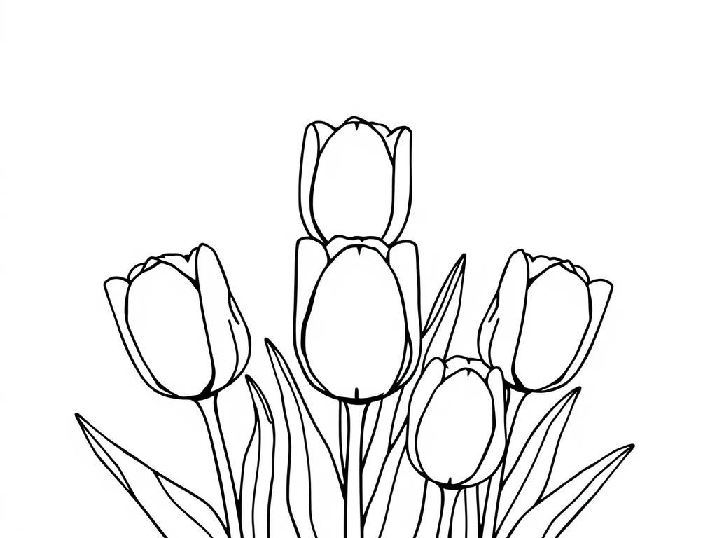 Preview of tulip flowers