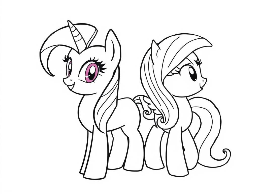 Preview of twilight sparkle and fluttershy