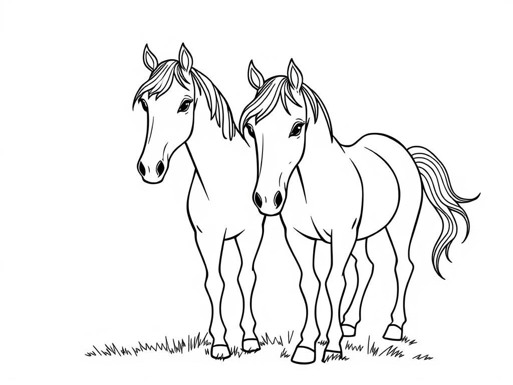 Preview of Two horses