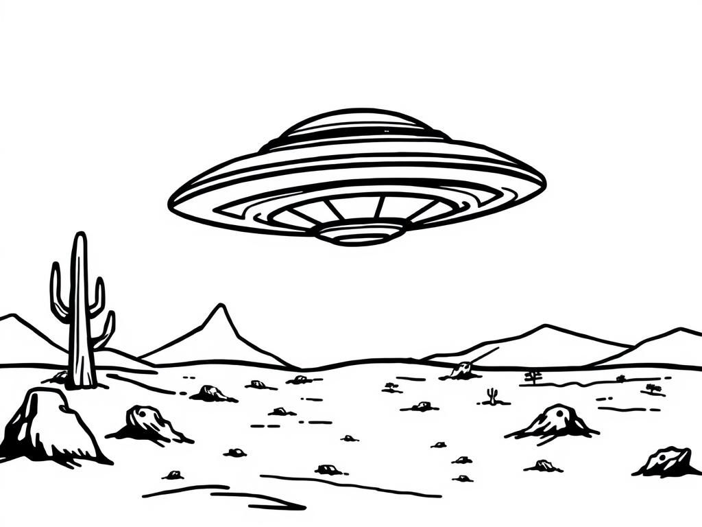 ufo flying around area 51