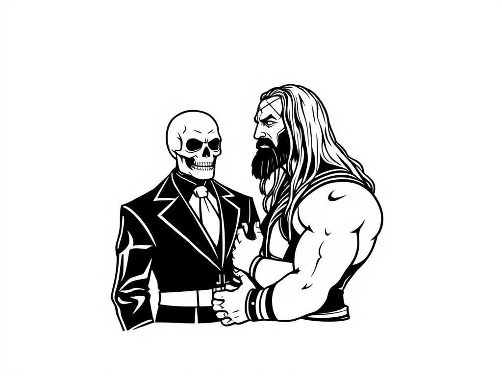 undertaker and kane