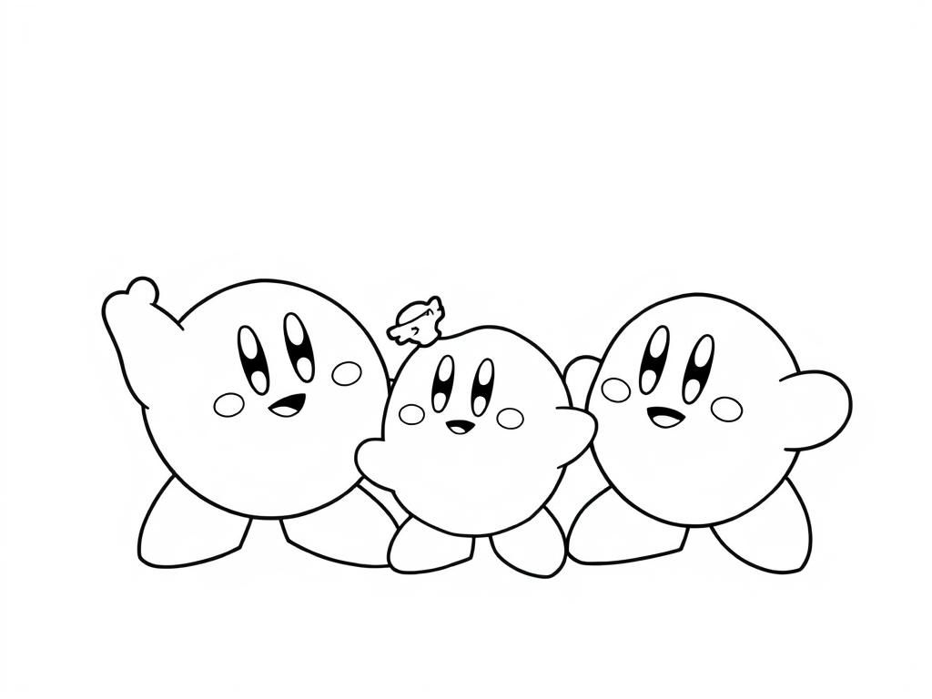 Une famille de Kirby