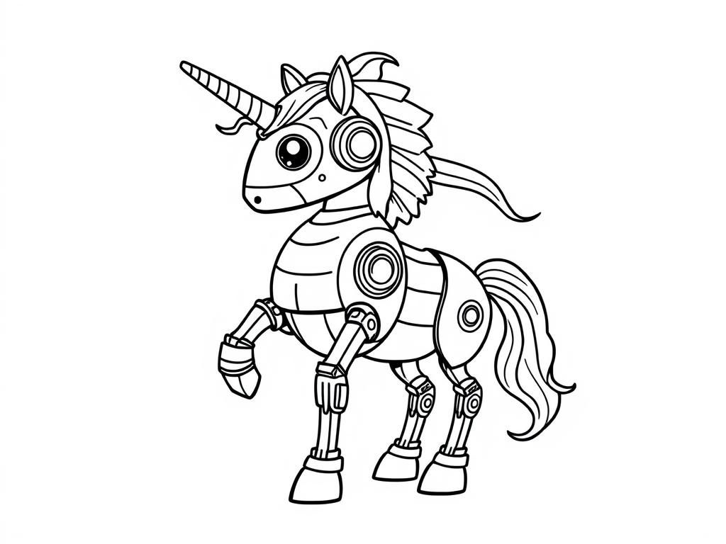Preview of unicorn robot