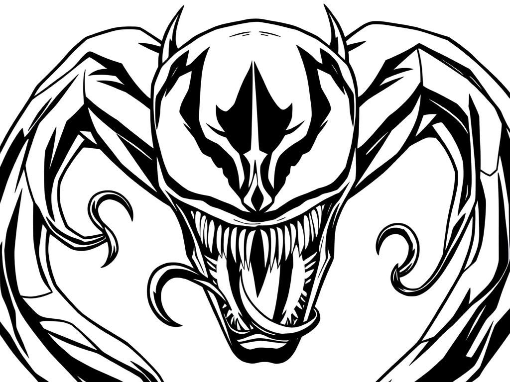 Monsters Coloring Page