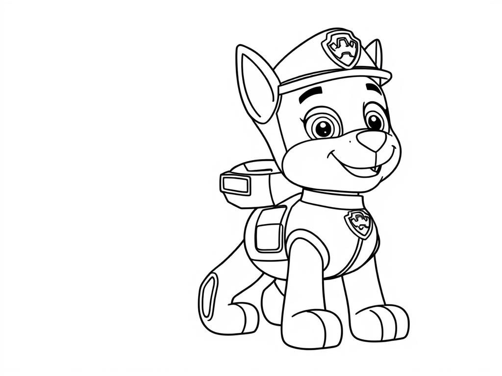 Preview of very large paw patrol chase and very small elon musk human