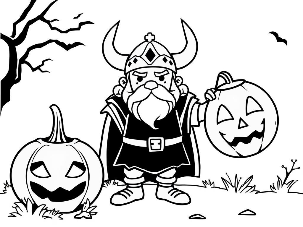 Halloween Coloring Page