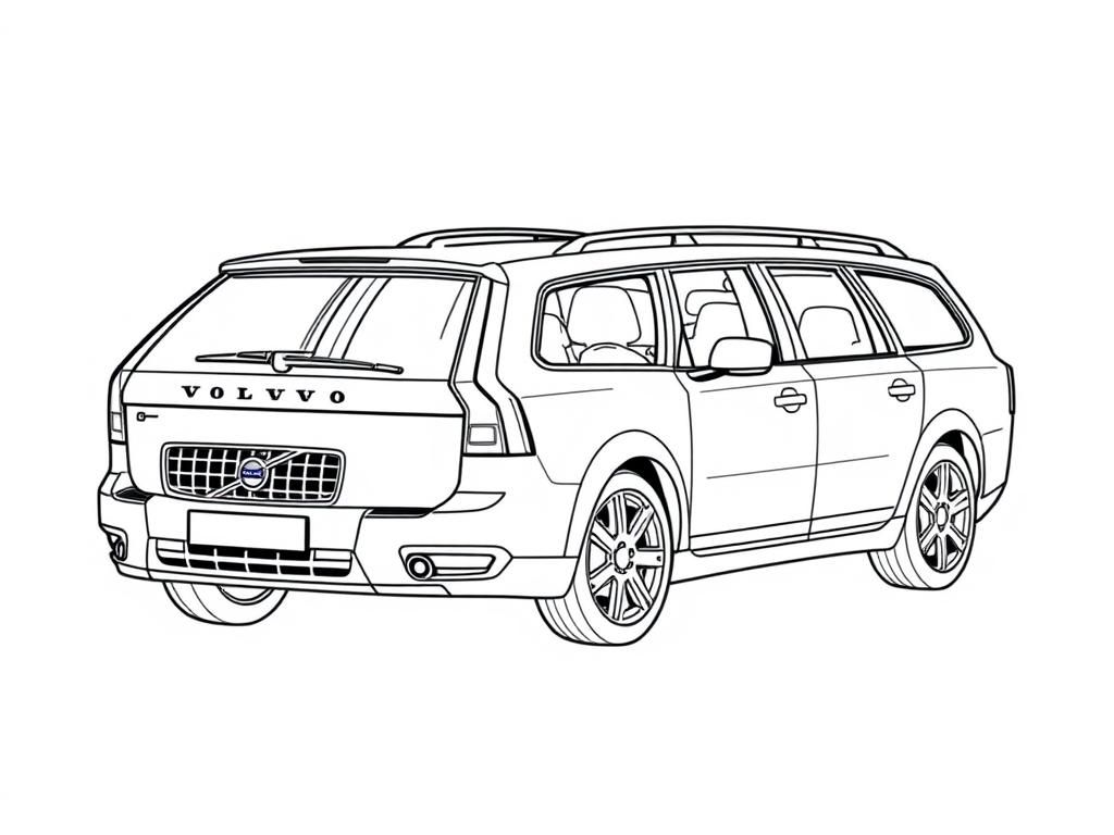 Preview of Volvo V70 Station Car 2015