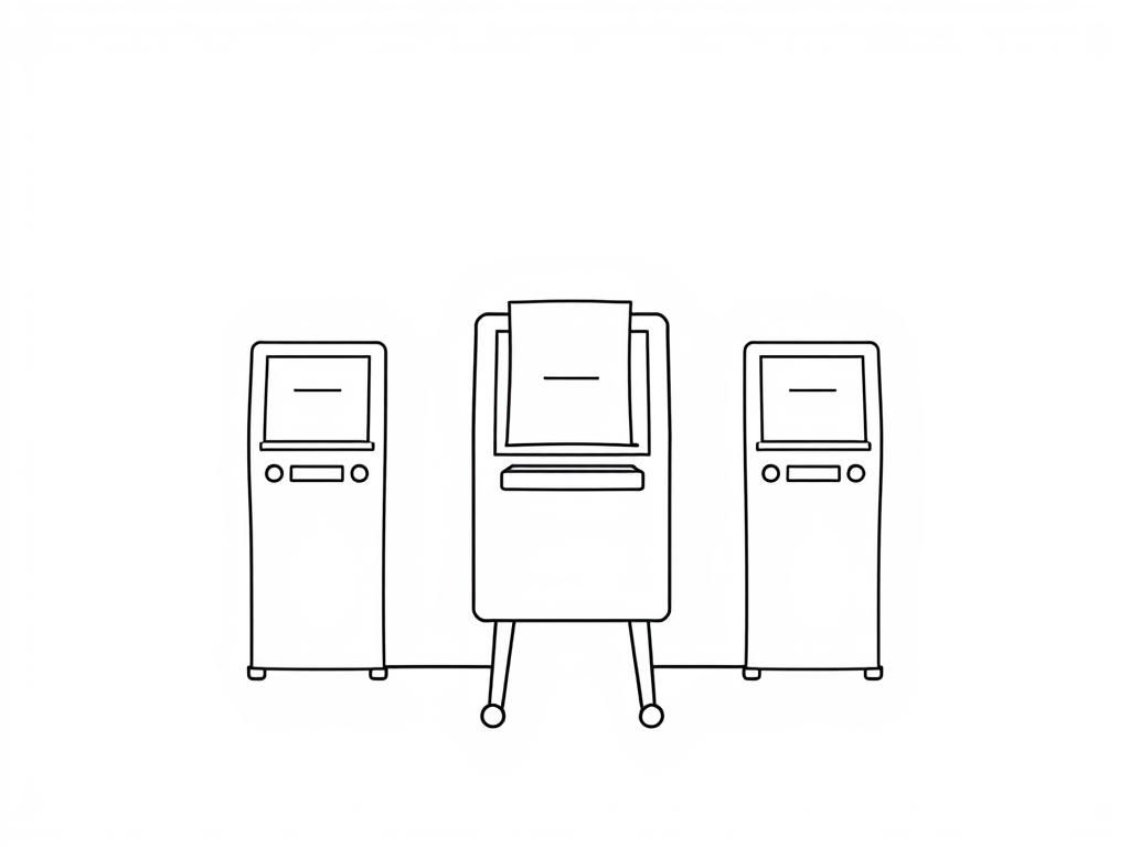 Preview of voting machines