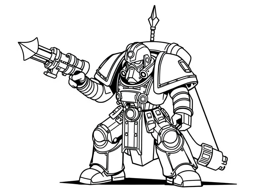 Preview of warhammer 40k space marines