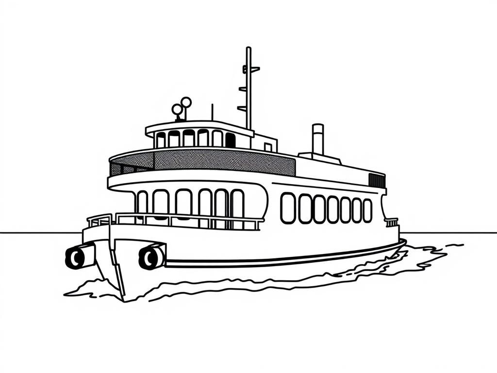 Preview of Washington state ferry car