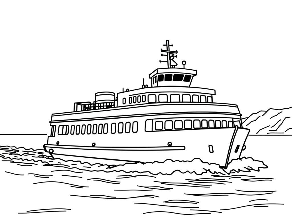 Preview of Washington state ferry