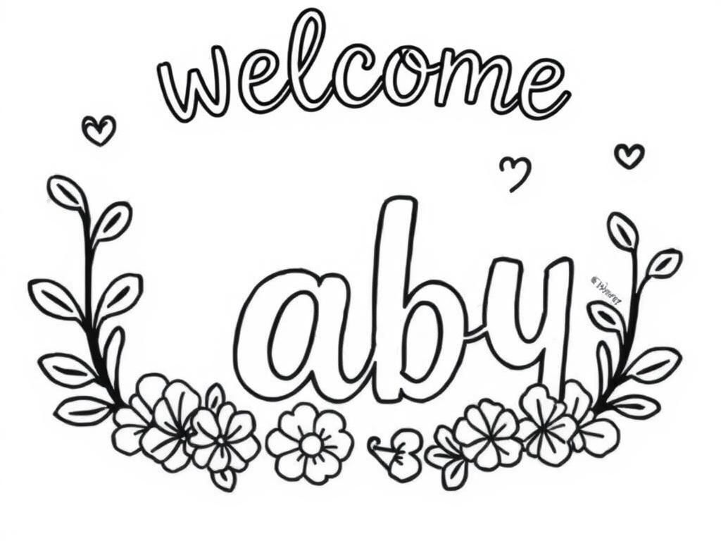 Preview of welcome new baby