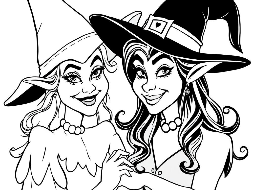 Preview of Wicked glinda and elphaba