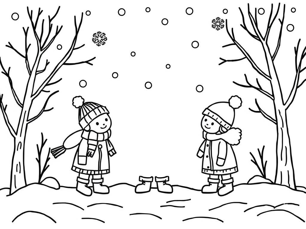 Preview of winter kids