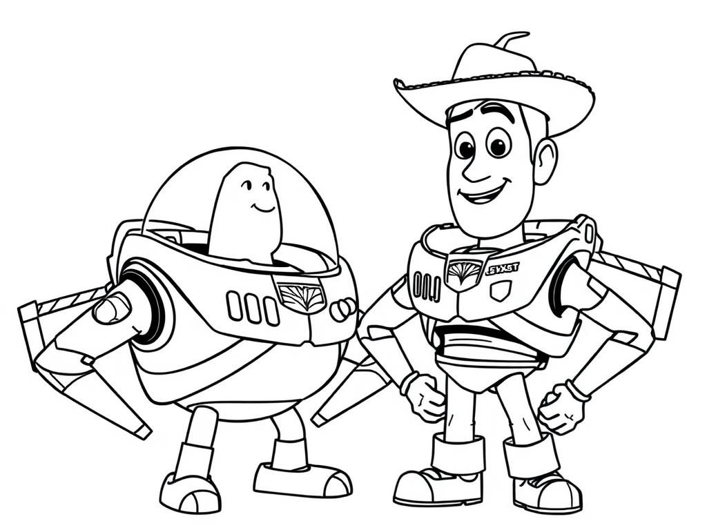 Preview of woody and buzz
