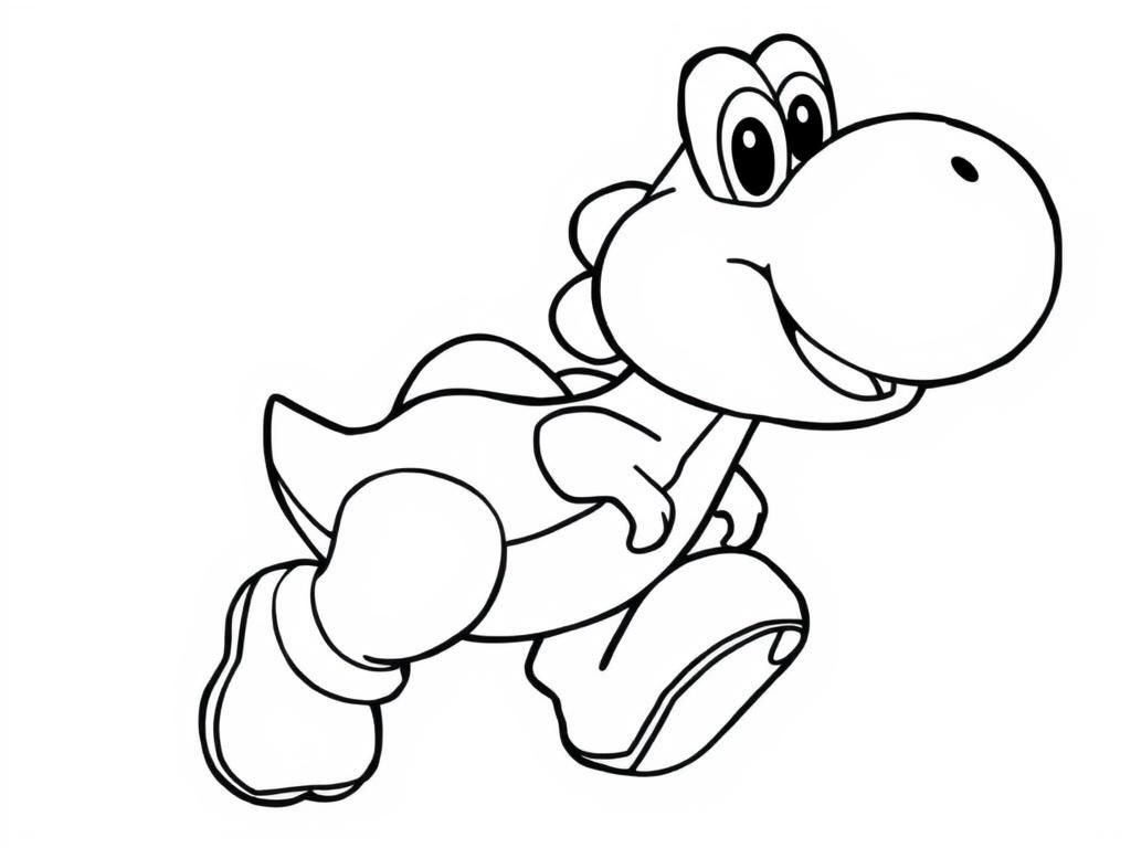 Preview of yoshi from super mario bros wii