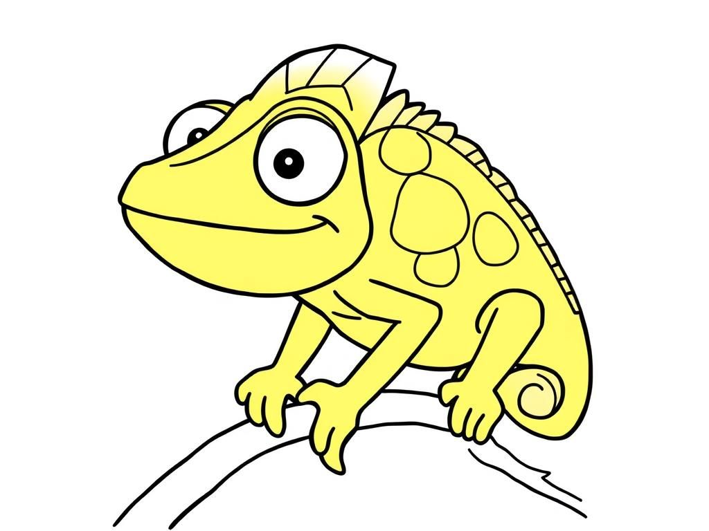 Preview of Zippy the Chameleon